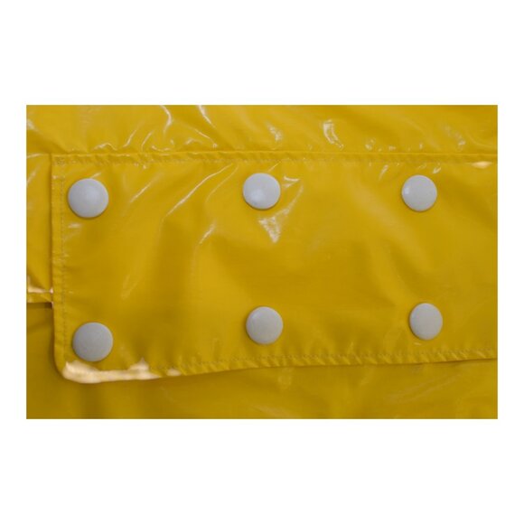 MONCLER Palma yellow Giubbotto light raincoat jacket with hood size 4 - Picture 9 of 11